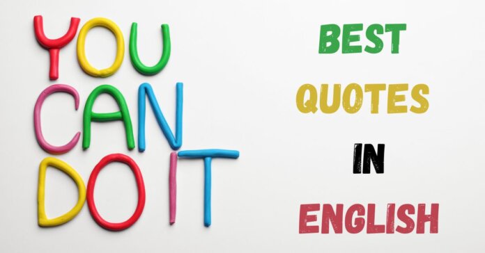 two line quotes in english