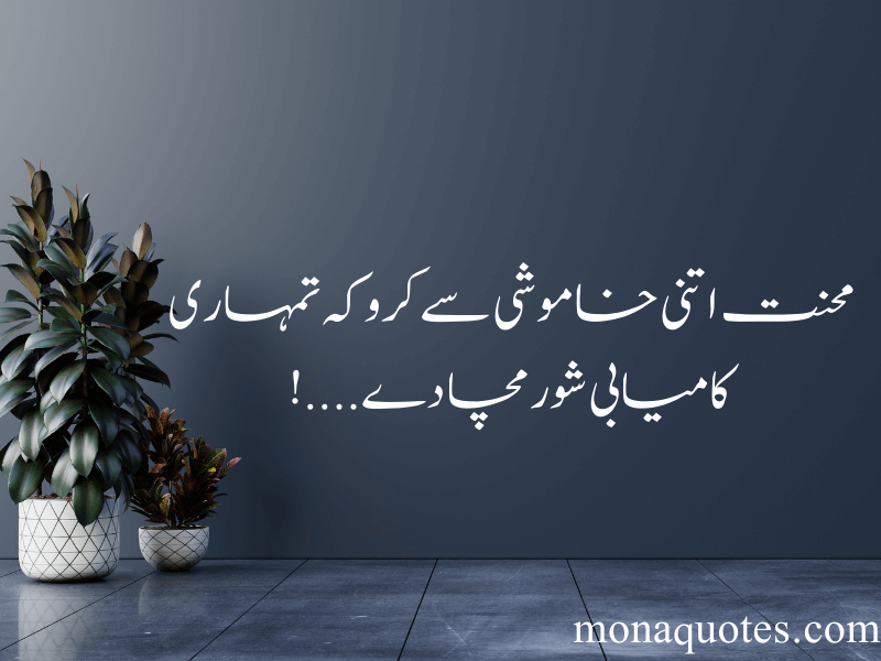 Motivational quotes in urdu for success