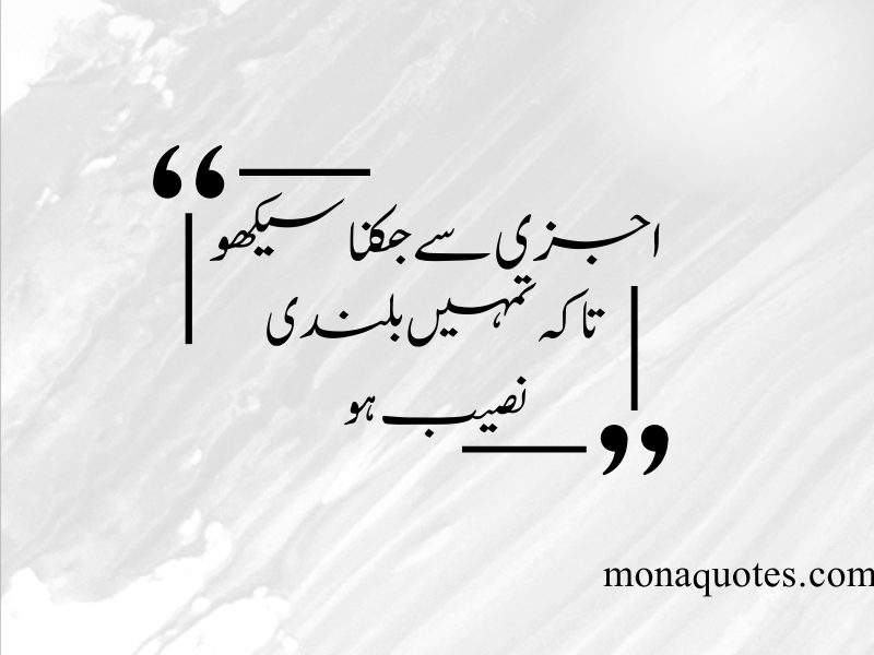 Motivational quotes in urdu for success
