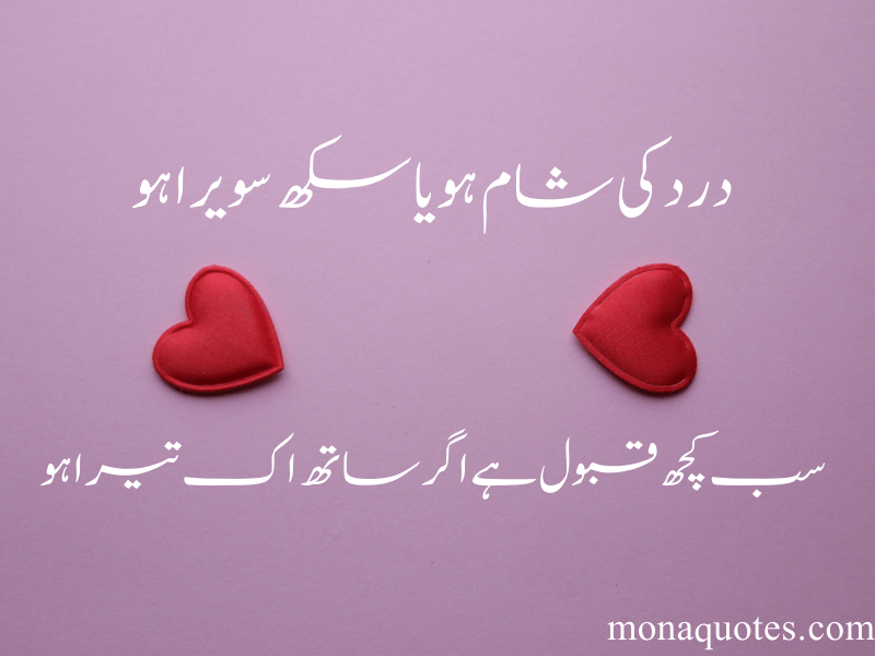 Deep Love Poetry In Urdu​
