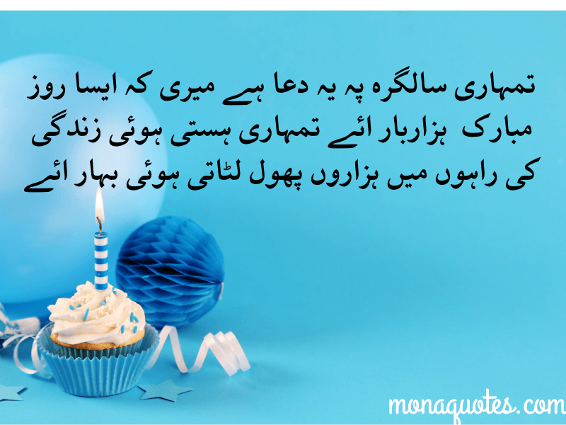 birthday quotes in Urdu