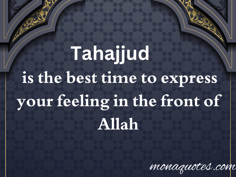  Tahajjud quotes in English