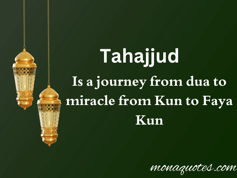  Tahajjud quotes in English