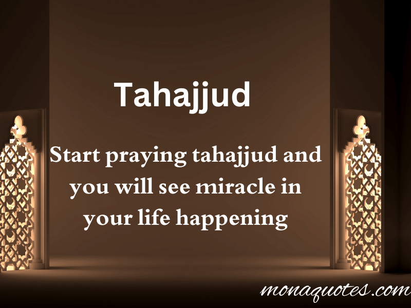  Tahajjud quotes in English