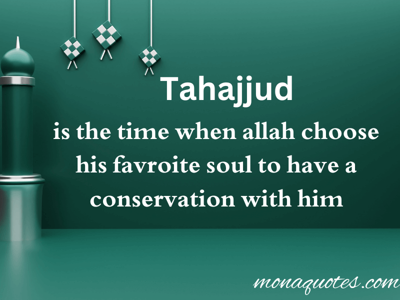  Tahajjud quotes in English