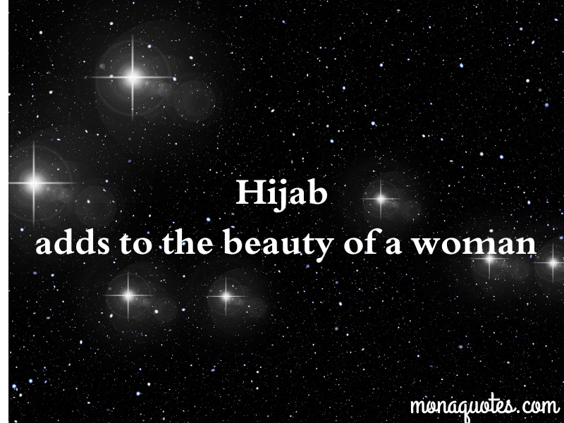 Hijab quotes in English