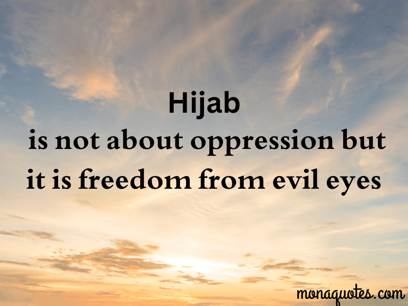Hijab quotes in English