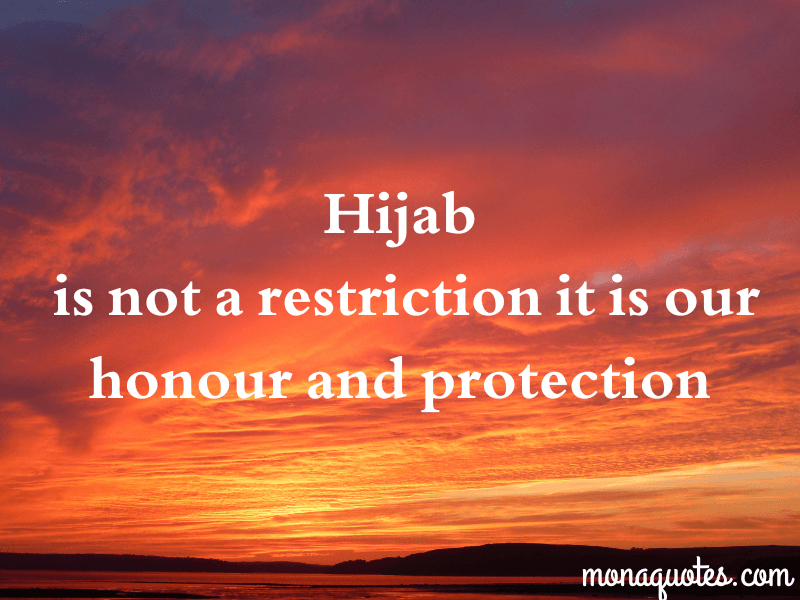 Hijab quotes in English