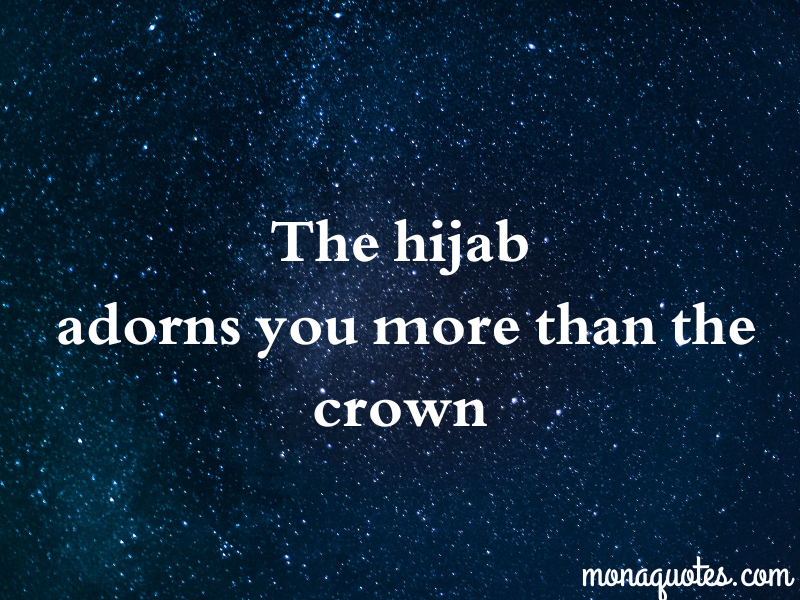 Hijab quotes in English
