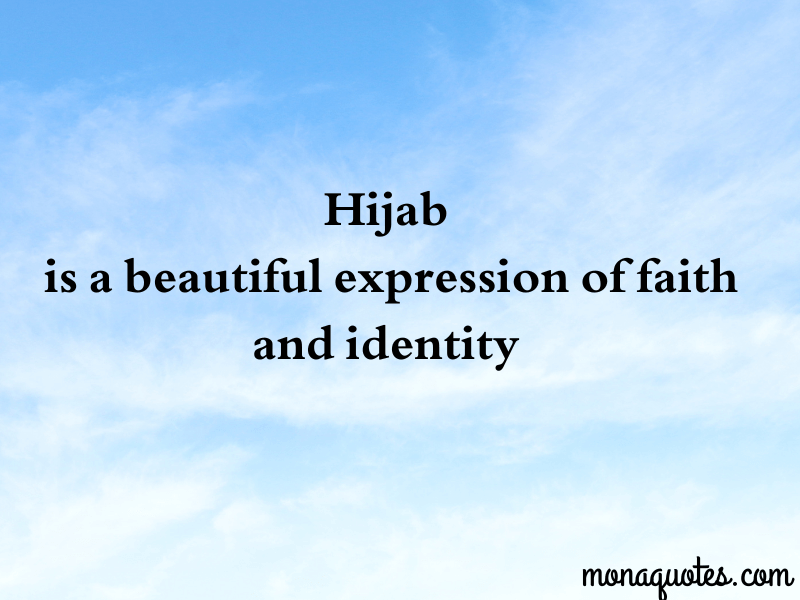 Hijab quotes in English