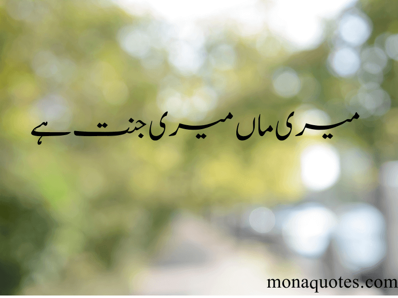Mother quotes in urdu