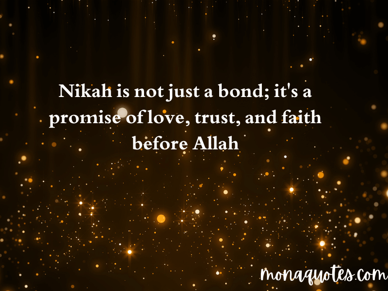  Nikah quotes in English