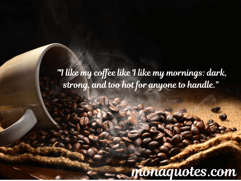 Coffee Quotes in English