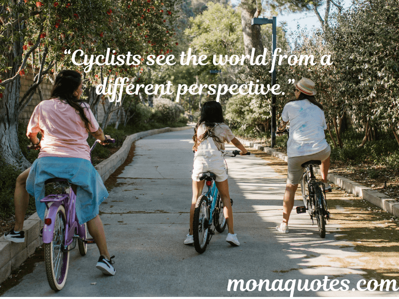  Bike Ride Quotes in English